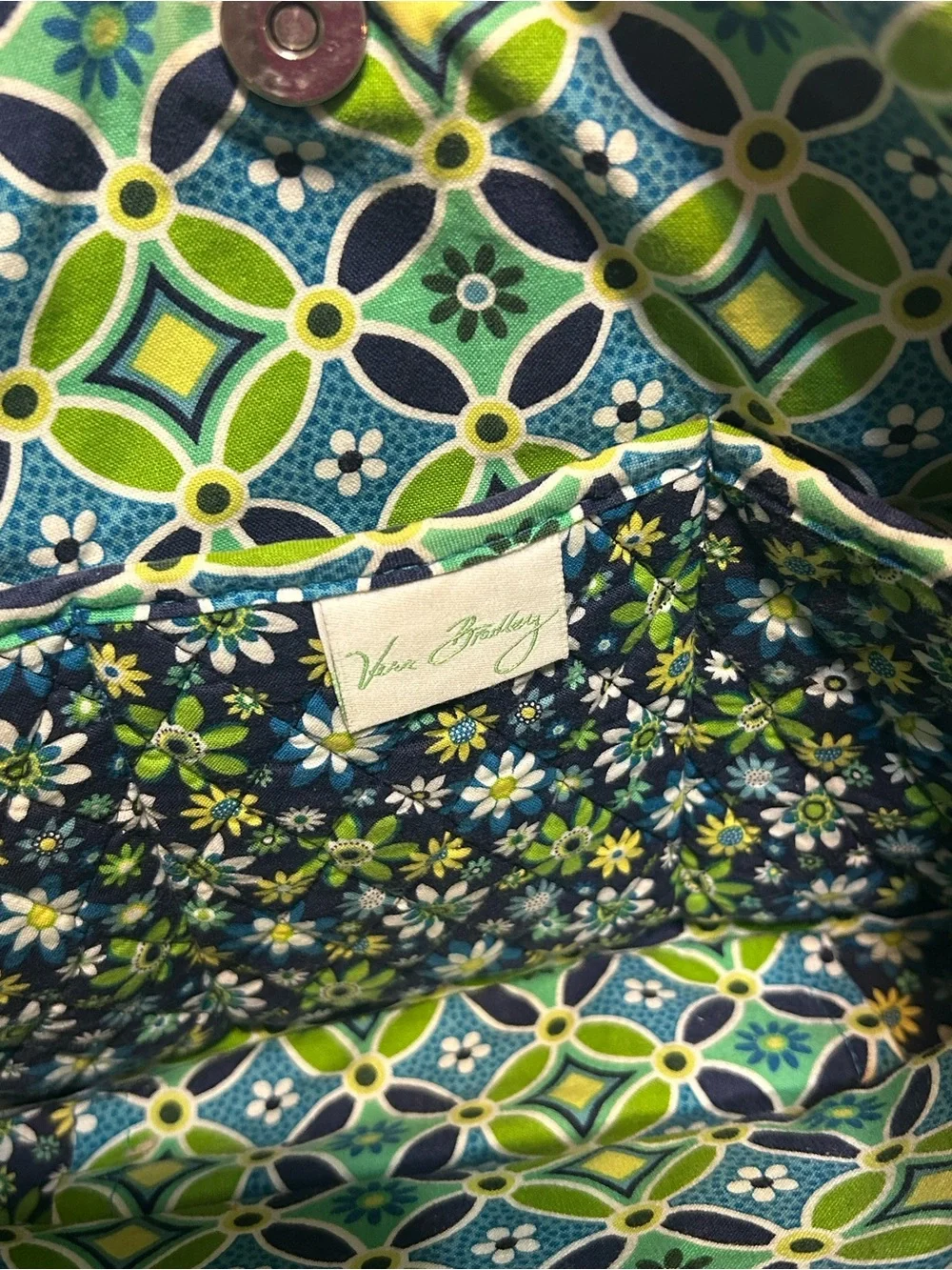 Vera Bradley “Daisy Daisy” Tote Bag